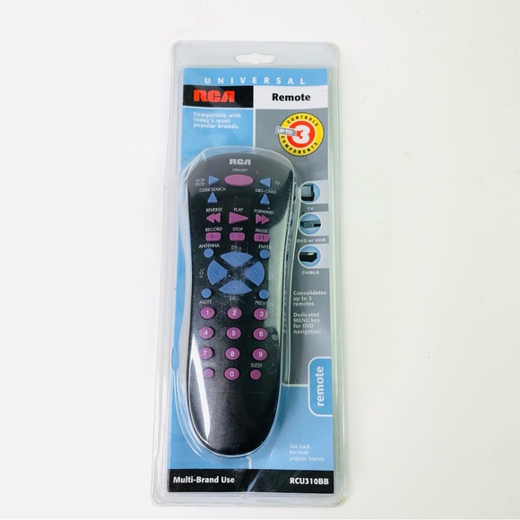 RCA Genuine Vintage Universal Remote Control TV VCR/DVD Cable box Multiple-Brand - Picture 4 of 4